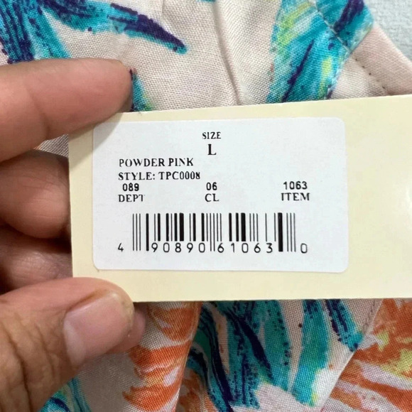 Tori Praver Swimwear Seafoam Cover Up Mini Dress size L - Picture 4 of 12